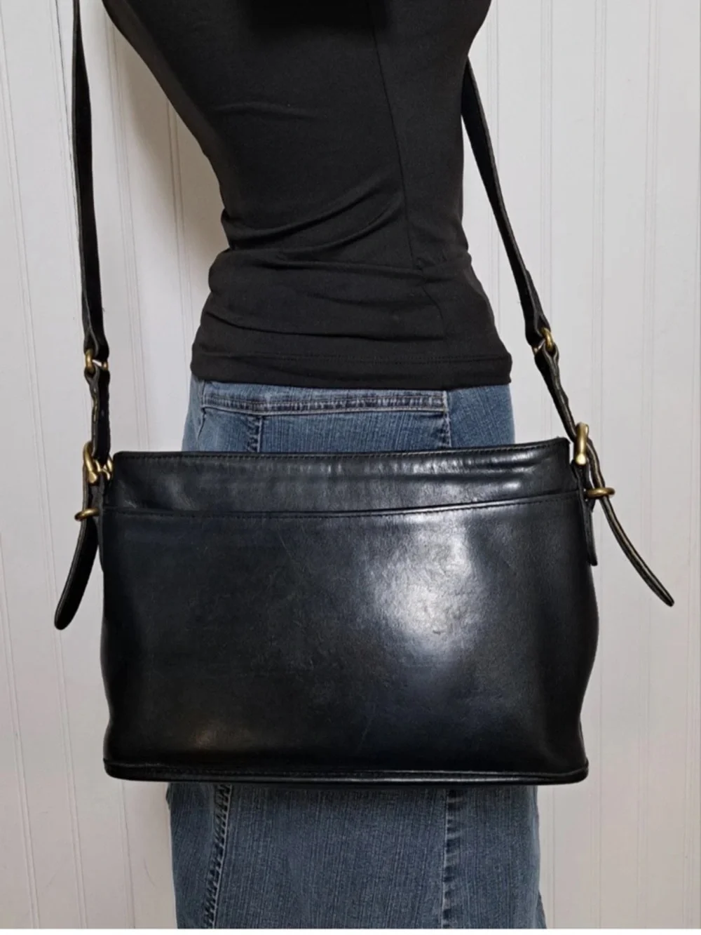 VTG Coach Equestrian 9802 Crossbody Shoulder Bag